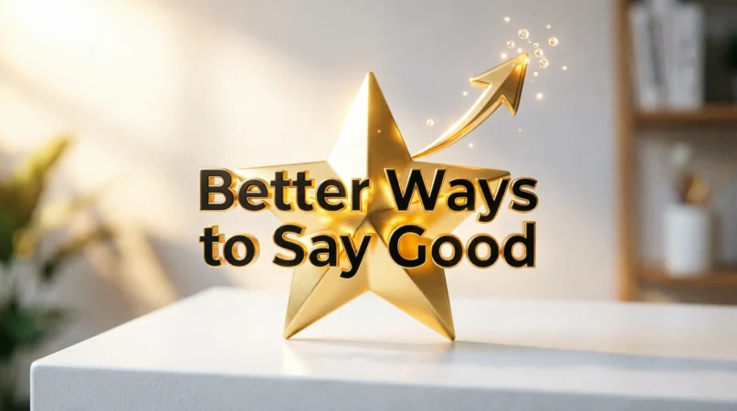Better Ways to Say Good2026