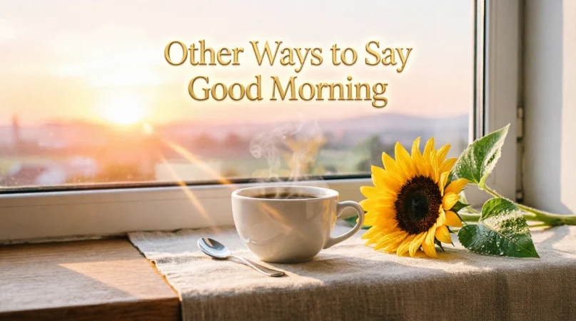 Other Ways to Say Good Morning 2026
