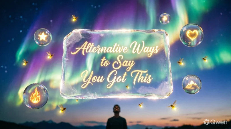 Alternative Ways to Say You Got This 2026