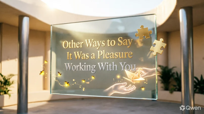 Other Ways to Say It Was a Pleasure Working With You 2026